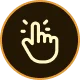 Toque no botão de login oficial